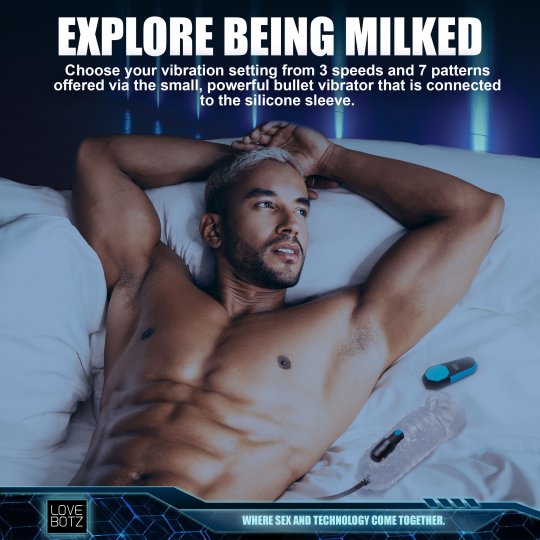 The Milker Pro Edition with Automatic Stroking, Suction and Vibration - Image 8