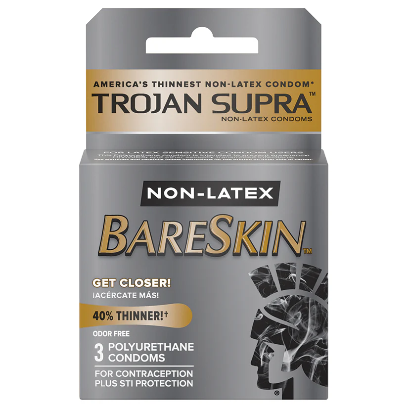 Trojan Supra Non-Latex Bareskin - 3 Pack (Subscription)