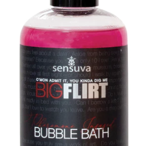 Sensuva Big Flirt Pheromone Bubble Bath-Berry Flirty 8oz