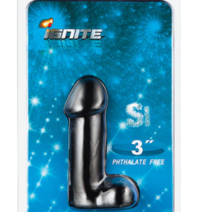 Ignite Pocket Cocks with Balls-Black 3"