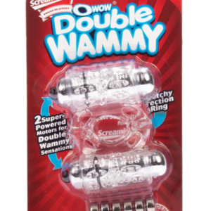 Screaming O OWow! Double Wammy-Clear