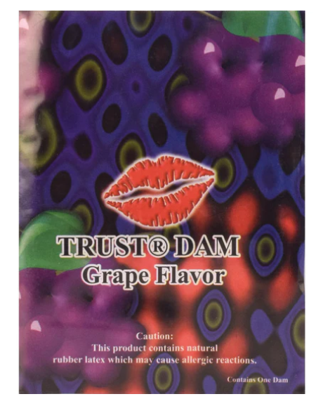 Dental Dam Condom-Grape