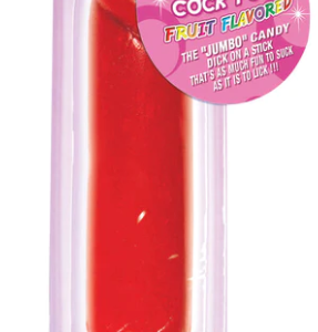 Jumbo Cock Pops Fruit Flavored - Strawberry