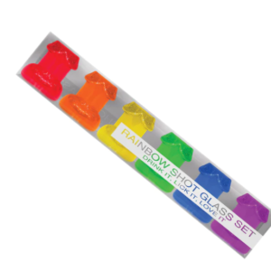 Rainbow Shot Glass Set