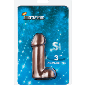 Ignite Pocket Cocks with Balls-Brown 3"