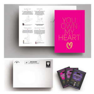 Kama Sutra Naughty Notes You Own My Heart Greeting Card