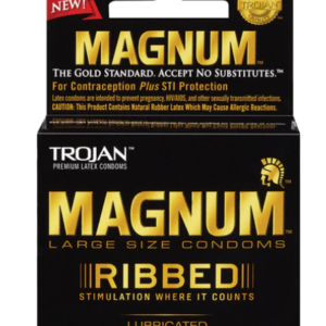 Trojan Magnum Ribbed (3 Pack)