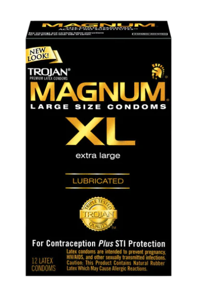 Trojan Magnum XL Lubricated - 12 Pack
