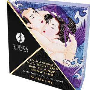 Shunga Moonlight Bath Sea Salt Crystals-Exotic Fruits 2.6oz