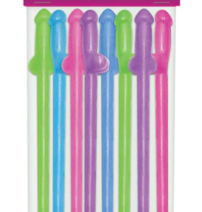 Glow-in-the-Dark Naughty Straws