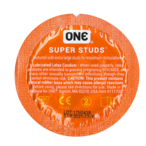 ONE Super Studs Condoms 12pk (Subscription)