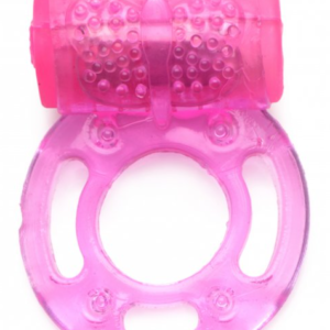 Pink Vibrating Cock Ring