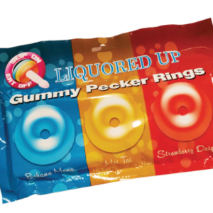 Liquored Up Gummy Pecker Rings