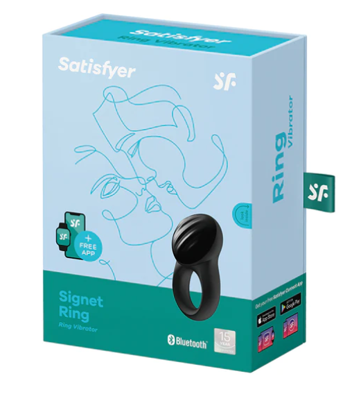 Satisfyer Signet One Ring Vibrator-Blue