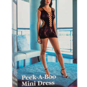 Scandal Peek-A-Boo Mini Dress