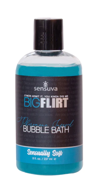 Sensuva Big Flirt Pheromone Bubble Bath-Sensually Soft 8oz