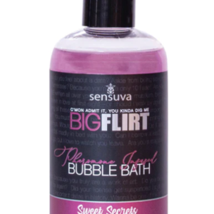 Sensuva Big Flirt Pheromone Bubble Bath-Sweet Secrets 8oz
