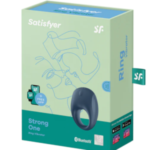 Satisfyer Strong One Ring Vibrator-Blue