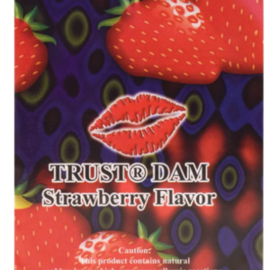 Dental Dam Condom-Strawberry