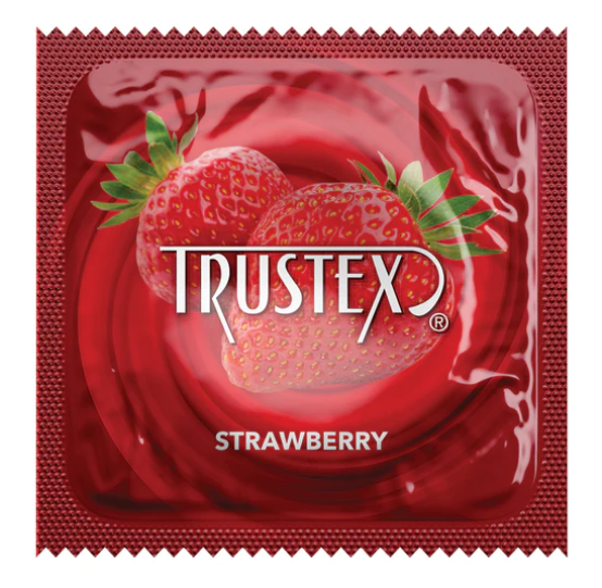 Trustex Flavored Condom-Strawberry