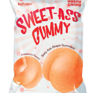 Sweet Ass Gummy Shaped Butts Strawberry Single Pack