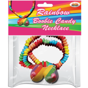 Rainbow Boobie Candy Necklace