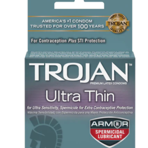 Trojan Ultra Thin Armor Spermicidal (3 Pack)