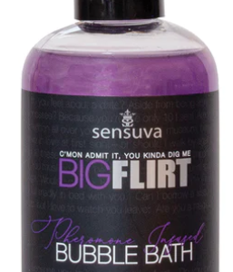 Sensuva Big Flirt Pheromone Bubble Bath-Tropical Tease 8oz