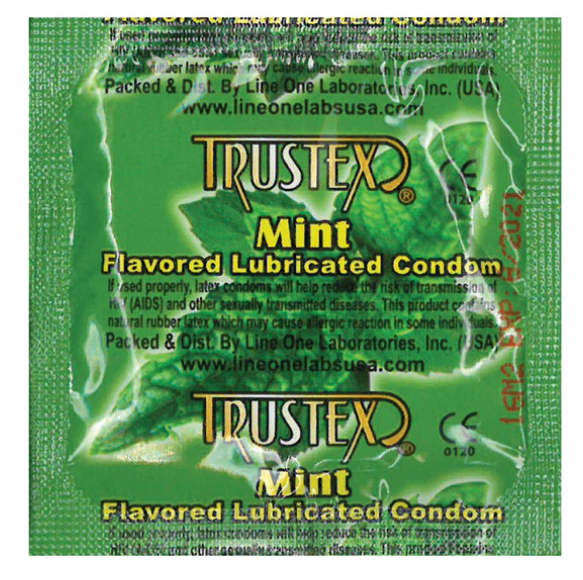 Trustex Flavored Condom-Mint