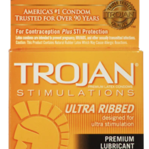 Trojan Ultra Ribbed Condoms (3 Pack) (Subscription)