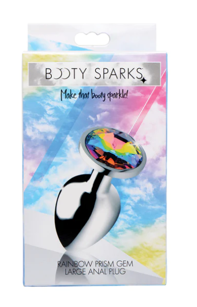 Booty Sparks Rainbow Prism Gem Anal Plug