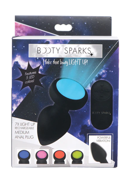 Booty Sparks 7X Light Up Rechargeable Anal Plug