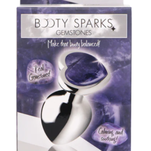Booty Sparks Gemstones Amethyst Heart