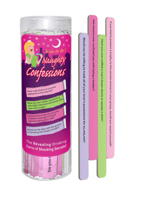 Bride-To-Be Naughty Confessions Game