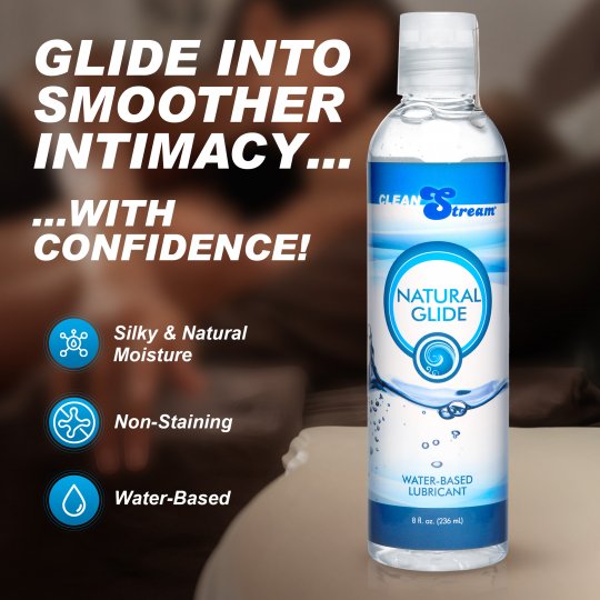 CleanStream Water-Based Anal Lube 8 oz (Subscriptions) - Image 5