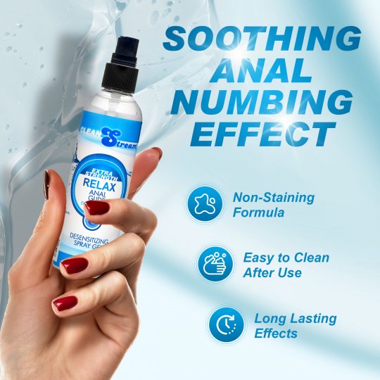 Relax Extra Strength Anal Lube - 4.4 oz - Image 4