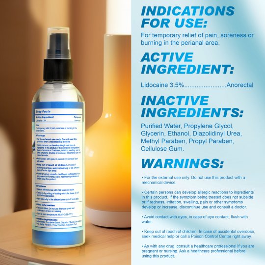 Relax Extra Strength Anal Lube - 4.4 oz - Image 3