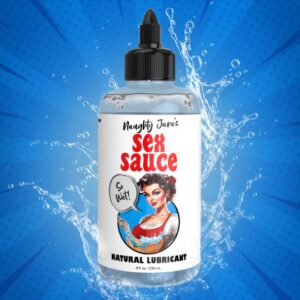 Naughty Jane's Sex Sauce Natural Lubricant - 8oz & 16oz