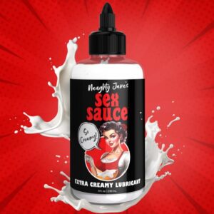 Naughty Jane's Sex Sauce Extra Creamy Lubricant - 8oz & 16oz