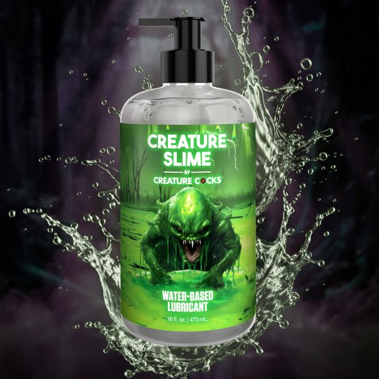 Creature Slime Water-Based Lubricant - 8oz & 16oz - Image 2