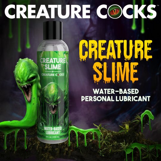 Creature Slime Water-Based Lubricant - 8oz & 16oz - Image 11