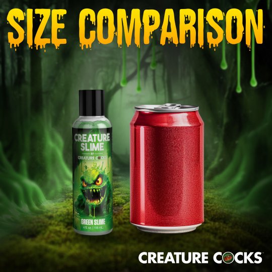 Green Creature Slime Water-Based Lubricant - 4oz & 8oz - Image 10