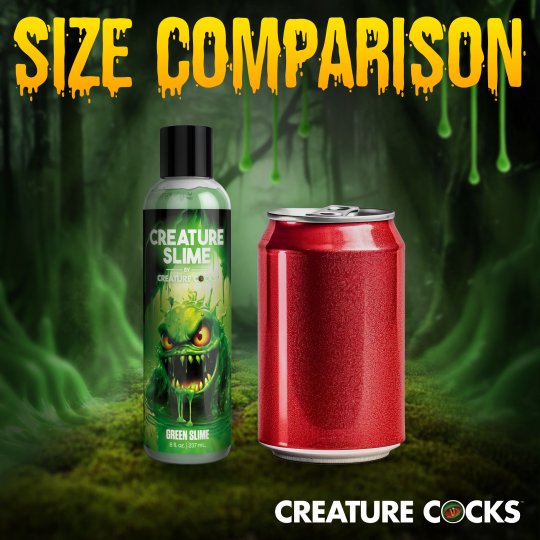 Green Creature Slime Water-Based Lubricant - 4oz & 8oz - Image 11