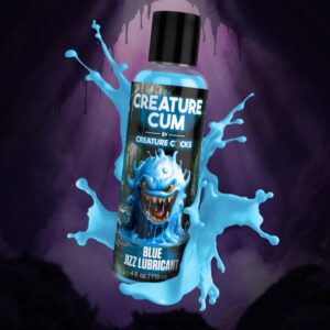 Creature Cum Blue Jizz Lubricant - 4oz & 8oz