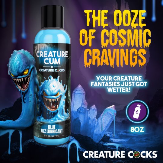 Creature Cum Blue Jizz Lubricant - 4oz & 8oz - Image 9