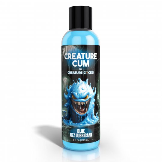Creature Cum Blue Jizz Lubricant - 4oz & 8oz - Image 4