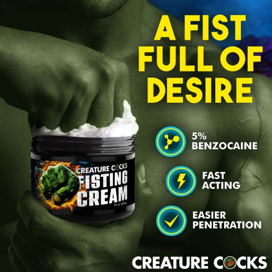 Creature Cocks Fisting Cream 8oz - Image 4