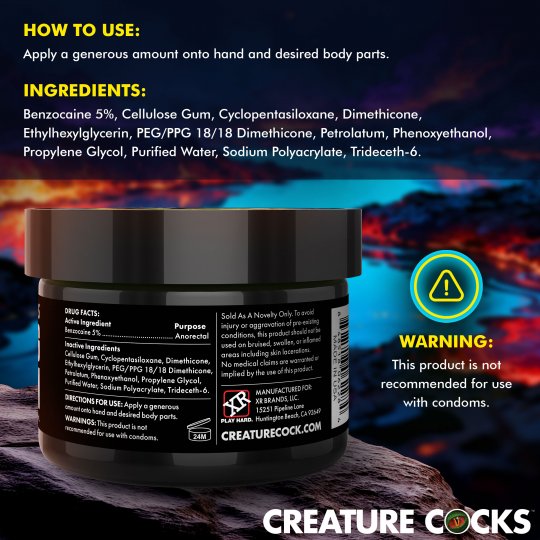 Creature Cocks Fisting Cream 8oz - Image 2