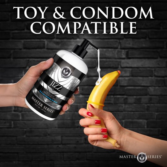 Jizz Cum-Scented Water-Based Lube 16oz - Image 5