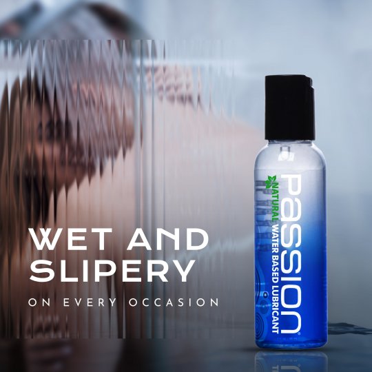 Passion Natural Water-Based Lubricant (2oz, 4oz, 8oz, 10oz, 16oz, 34oz) - Image 8